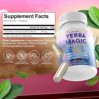 Yerba Magic - Yerba Mate Capsules 60pc
