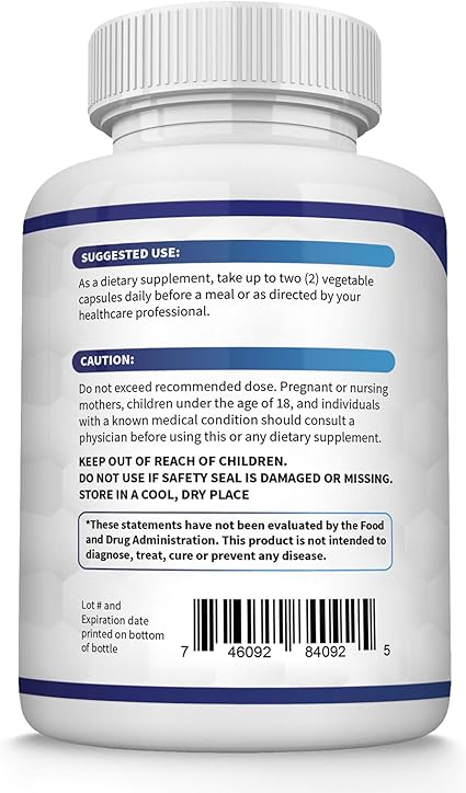 Magnesium Complex Supplement 8 Elemental 1000mg - Magnesium Glycinate, Citrate, Malate, Taurate, Chelated for Easy Absorption for Bones, Muscle, Recovery, Energy, Vegan Non-GMO 90 Capsules