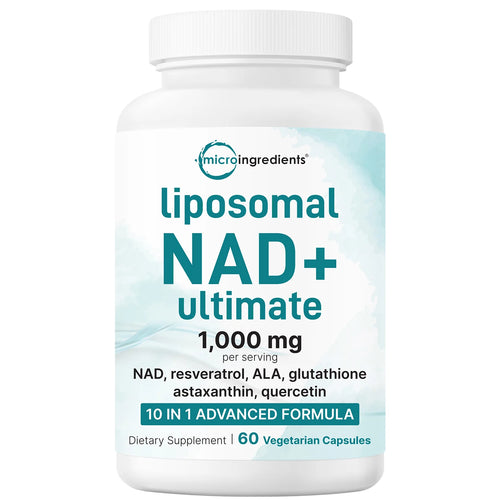 Liposomal NAD+ -  Ultimate 1000mg, 60 Veggie Capsules